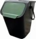 Kosz na śmieci Practic do segregacji czarny (AVO000483) 1