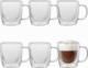 Florina Zestaw 6 sztuk Szklanki termiczne z uchem double wall Florina Malachit  400 ml 5