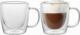 Florina Zestaw 6 sztuk Szklanki termiczne z uchem double wall Florina Malachit  400 ml 7