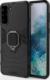 Wozinsky Ring Armor pancerne hybrydowe etui pokrowiec + magnetyczny uchwyt Samsung Galaxy S22+ (S22 Plus) czarny 1