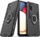Wozinsky Ring Armor pancerne hybrydowe etui pokrowiec + magnetyczny uchwyt Samsung Galaxy A03s (166,5) czarny 1