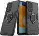 Wozinsky Ring Armor pancerne hybrydowe etui pokrowiec + magnetyczny uchwyt Samsung Galaxy A53 5G czarny 1