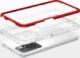 Hurtel Clear 3in1 etui do Xiaomi Redmi 10 żelowy pokrowiec z ramką czerwony 4
