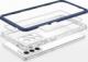 Hurtel Etui Clear 3in1 etui do Samsung Galaxy A33 5G żelowy pokrowiec z ramką niebieski 5