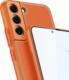 Dux Ducis Dux Ducis Yolo eleganckie etui pokrowiec ze skóry ekologicznej Samsung Galaxy S22+ (S22 Plus) pomarańczowy 14