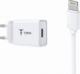 Ładowarka T-Phox Mini-EU 1x USB-A 2.4 A 1