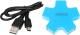 HUB USB Omega 4x USB-A 2.0 (OUH24SBL) 1