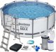 Bestway Basen Ogrodowy Stelażowy 396 x 122 cm 5618W 1