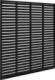 vidaXL vidaXL Ogrodzenie żaluzjowe, WPC, 180x180 cm, czarne 2