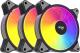 Wentylator Aigo AR12 ARGB 3-pack + Hub + Pilot 1