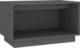 vidaXL vidaXL Szafka pod telewizor, szara, 60x35x35 cm, lite drewno sosnowe 1