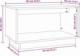 vidaXL vidaXL Szafka pod telewizor, szara, 60x35x35 cm, lite drewno sosnowe 7