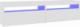 vidaXL vidaXL Szafki pod TV z LED, 2 szt., białe, wysoki połysk, 75x35x40 cm 7