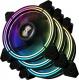 Wentylator Darkflash CF11 Pro 3-pack + Hub + Pilot 1