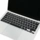 Alogy Alogy Nakładka ochronna silikonowa na klawiaturę do Apple Macbook Air 13 A2179/A2337 Czarna uniwersalny 5