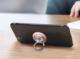 Alogy Alogy Ring Holder Uchwyt na palec stojak do telefonu Różowy uniwersalny 5