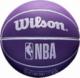 Wilson Wilson NBA Dribbler Los Angeles Lakers Mini Ball WTB1100PDQLAL Fioletowe One size 1