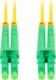 Lanberg PATCHCORD ŚWIATŁOWODOWY SM LC/APC-LC/APC DUPLEX 3.0MM LSZH G657A1 1M ŻÓŁTY LANBERG 3