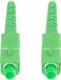 Lanberg PATCHCORD ŚWIATŁOWODOWY SM SC/APC-SC/APC SIMPLEX 3.0MM LSZH G657B3 10M BIAŁY LANBERG 2