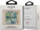 Guess Etui ochronne Flower Strap Collection do AirPods zielone 1