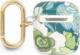 Guess Etui ochronne Flower Strap Collection do AirPods zielone 2