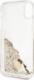 Guess Guess GUOHCPXGLHFLGO iPhone X/Xs gold/złoty hard case Glitter Charms 1