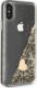 Guess Guess GUOHCPXGLHFLGO iPhone X/Xs gold/złoty hard case Glitter Charms 3
