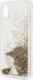 Guess Guess GUOHCPXGLHFLGO iPhone X/Xs gold/złoty hard case Glitter Charms 4