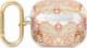 Guess Etui ochronne Paisley Strap Collection do AirPods 3 złote 2