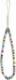 Guess Guess zawieszka GUSTPEAM Phone Strap wielokolorowy/multicolor Heishi Beads 2