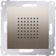 Kontakt-Simon Głośnik do ramki 54 D05562N.02/44 podtynkowy 2W 16 Ohm złoty 1