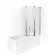 Wanna Besco WANNA ASYM CORNEA 140X80X54 LEWA +W 9
