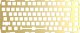 Klawiatura Glorious PC Gaming Race Glorious GMMK Pro 75% Switch Plate - Messing, ISO 1