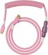 Kabel USB Glorious USB-A - USB-C 1.36 m Różowy (GLO-CBL-COIL-PP) 2