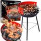 Heckermann DS-12 Grill ogrodowy węglowy 30 cm x 30 cm 2