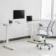 Biurko Ergo Office ER-401 W Białe 140 cm x 60 cm 4