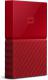 Dysk zewnętrzny HDD WD HDD My Passport 4 TB Czerwony (WDBYFT0040BRD-WESN) 7