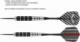 Harrows Rzutki Harrows Black Jack Steeltip 24 gk 2