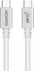 Kabel USB ADATA USB-C - USB-C 1m Srebrny (ACC3AL-100CM-CSV) 2