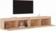 vidaXL vidaXL Szafki ścienne, 2 szt., 100x30x35 cm, lite drewno sosnowe 4