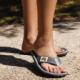 Gumbies Gumbies - japonki unisex ISLANDER - COOL GREY 37 4