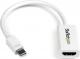 Adapter AV StarTech DisplayPort Mini - HDMI biały (MDP2HD4KSW) 2