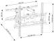 Art Uchwyt ścienny UX150 23'' - 60'' 2