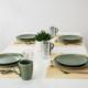 Orion Kubek z uchem do picia kawy herbaty napojów ceramiczny zielony alfa 350 ml 3