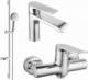 Mexen Mexen Pecos DS75 zestaw prysznicowy, chrom - 72704DS75-00 1