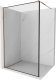 Mexen Mexen Kioto ścianka prysznicowa 50 x 200 cm, transparent/czarny wzór 8 mm, różowe złoto - 800-050-101-60-70 9