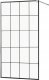 Mexen Mexen Kioto ścianka prysznicowa 140 x 200 cm, transparent/czarny wzór 8 mm, chrom - 800-140-101-01-77 3