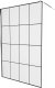 Mexen Mexen Kioto ścianka prysznicowa 140 x 200 cm, transparent/czarny wzór 8 mm, chrom - 800-140-101-01-77 7