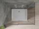 Mexen Mexen Omega kabina prysznicowa rozsuwana 130 x 90 cm, grafit, chrom + brodzik Flat, bialy - 825-130-090-01-40-4010 5