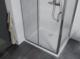 Mexen Mexen Apia kabina prysznicowa rozsuwana 130 x 70 cm, transparent, chrom + brodzik Flat - 840-130-070-01-00-4010 3